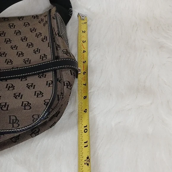 Dooney & Bourke Vintage Canvas Shoulder/ Crossbody Bag
